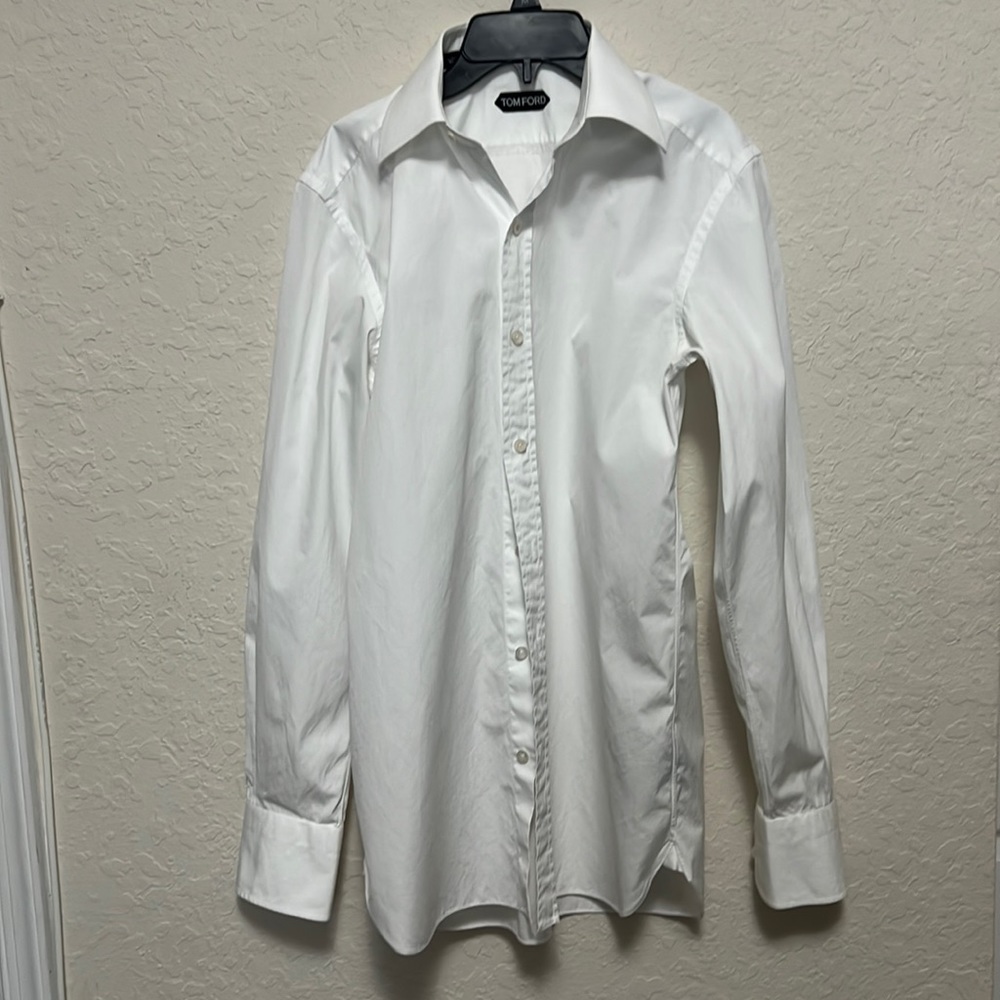 White Tom Ford dress shirt